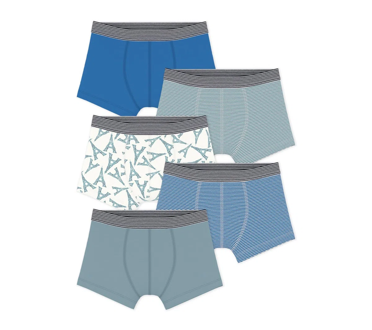 Petit Bateau Biancheria Intima Giorno Bambini e Ragazzi
