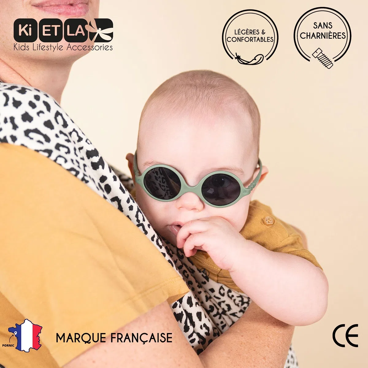 Ki Et La Diabola Occhiali Unisex - Bimbi 0-24 (Pacco da 1)