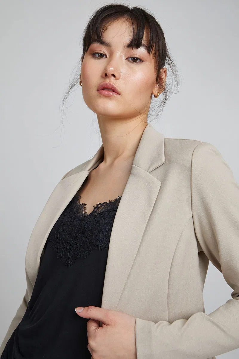 Ichi Ihkate Bl Blazer Casual da Lavoro Donna