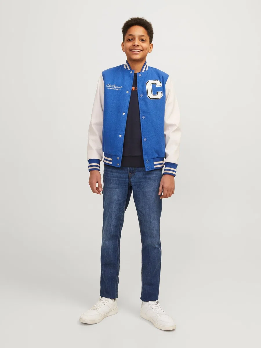 JACK & JONES Junior Slim Fit Jeans Jjiglenn Jjoriginal CB 814 Noos Jnr Slim Fit Jeans Junior