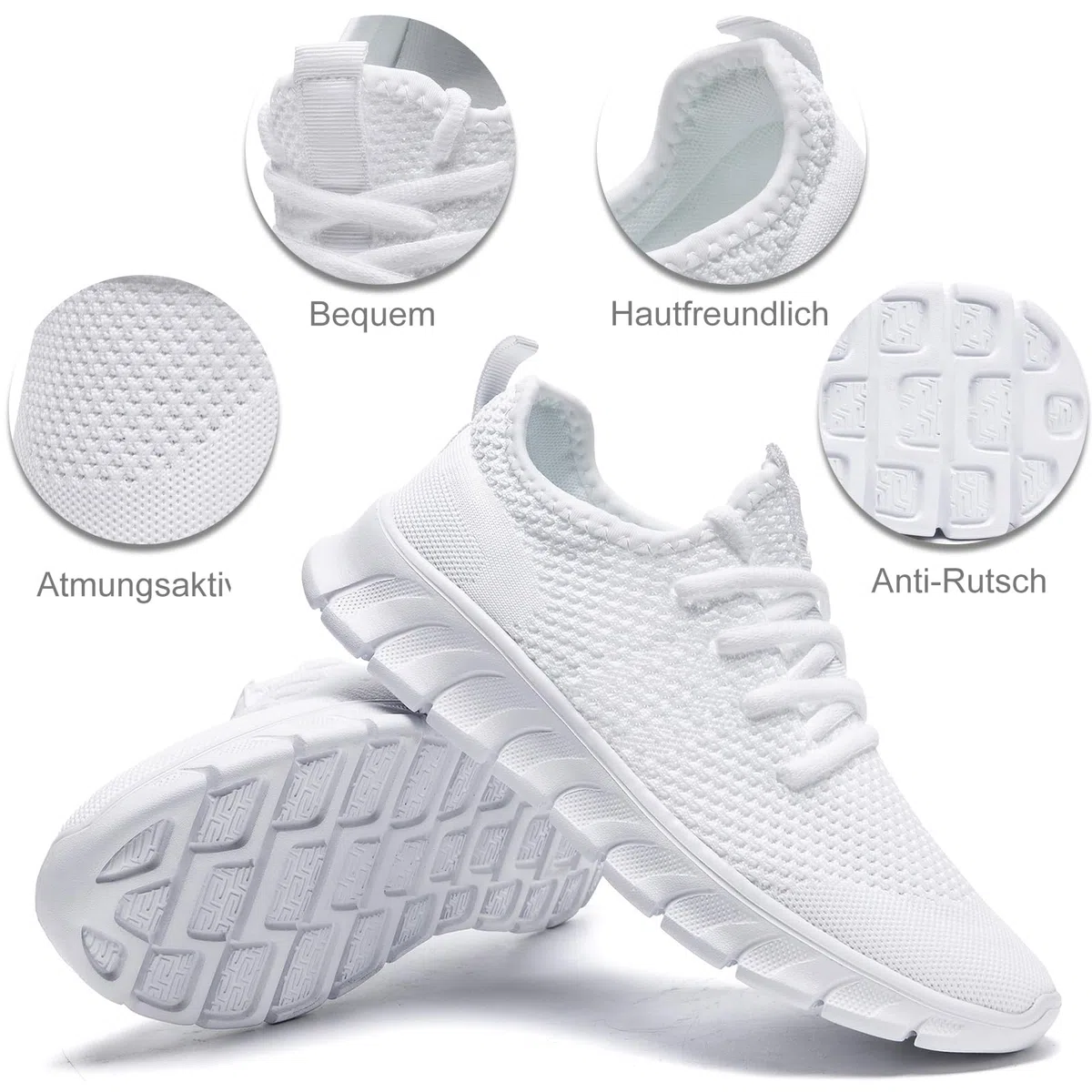Sneakers Donna Scarpe Running Ginnastica Camminare Trekking Sportive Tennis Palestra comode Corsa Slip on Fitness Leggere Casual