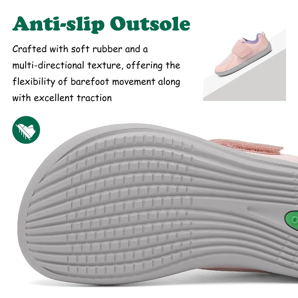 SAGUARO Barefoot Sneakers Shoes Minimaliste Scarpe Bambini per Ragazzi e Ragazze con Wide Toe Box Gr.26-36