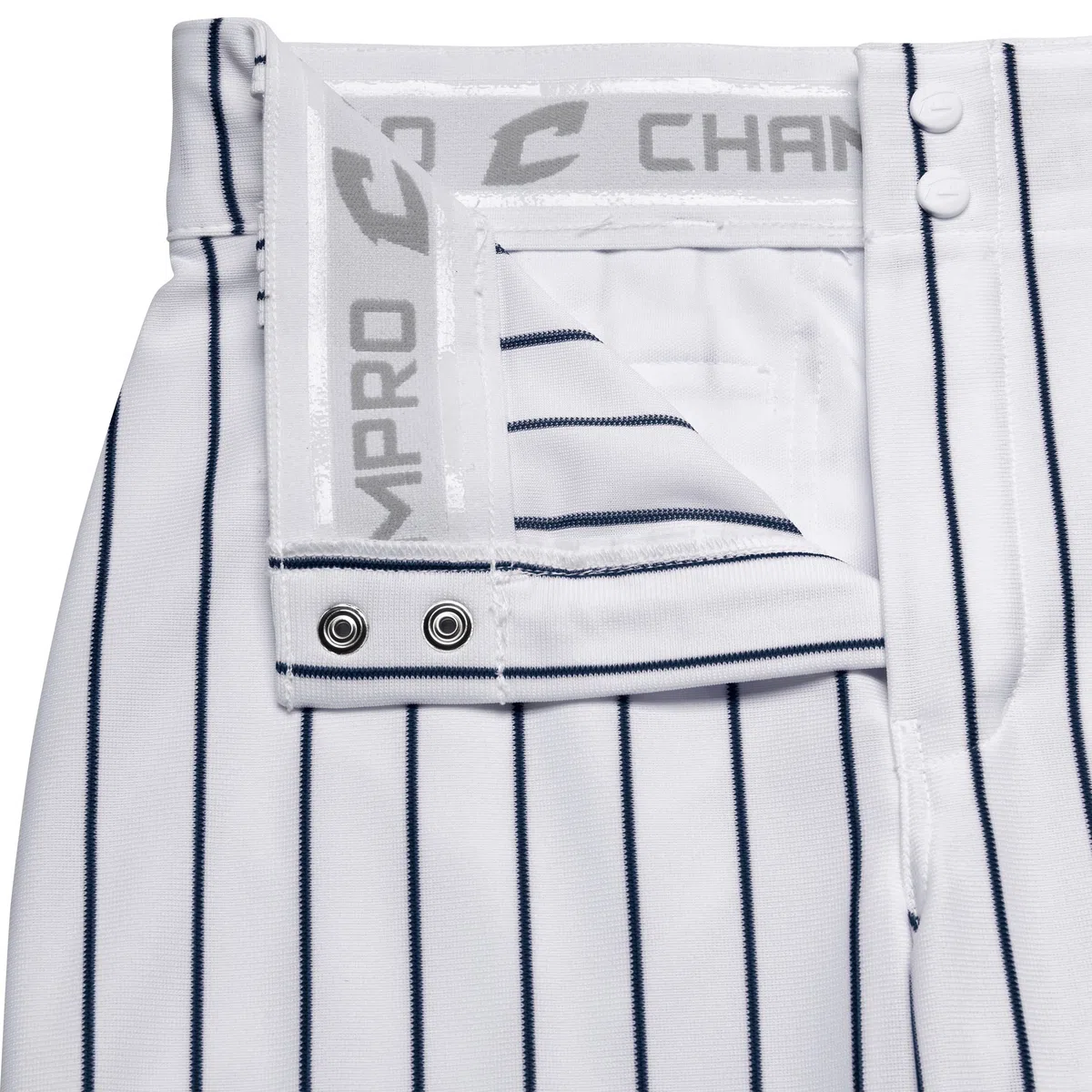 Champro Pantaloni da Baseball da Uomo Dritti Triple Crown a Righe in Poliestere