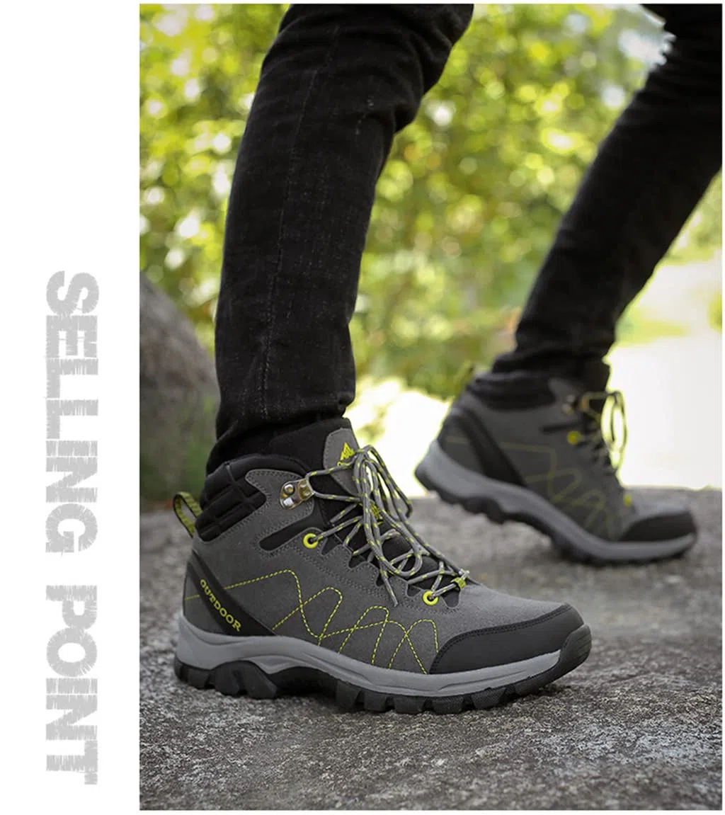 Scarpe da Escursionismo da Uomo Scarpe da Trekking Impermeabili Antiscivolo Scarpe da Trekking Leggere da Esterno