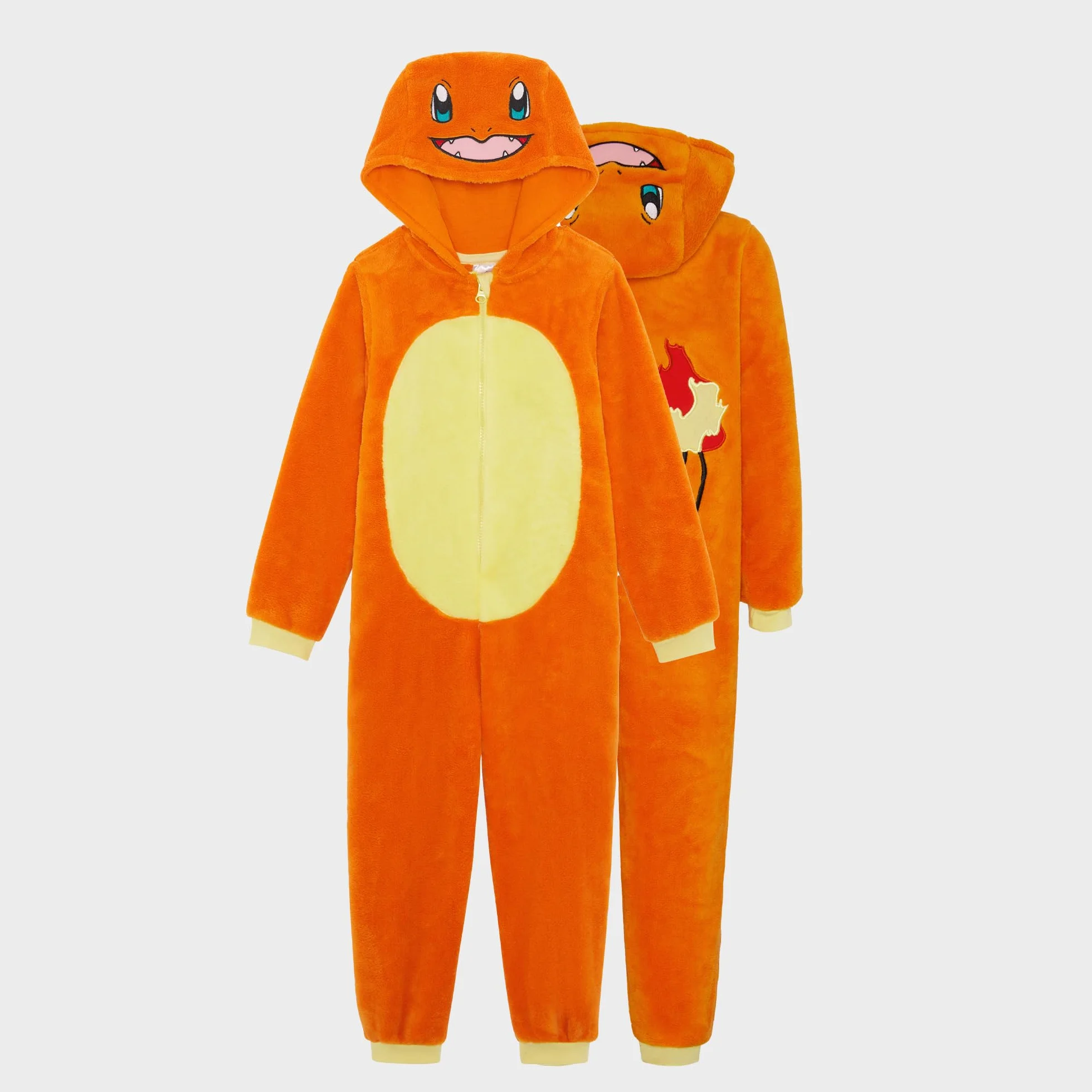 Pokémon - Tutina con Cappuccio per Ragazzi o Ragazze, Pikachu, Charmander, Gengar, Snorlax, Squirtle o Eevee, età 3-12 Anni