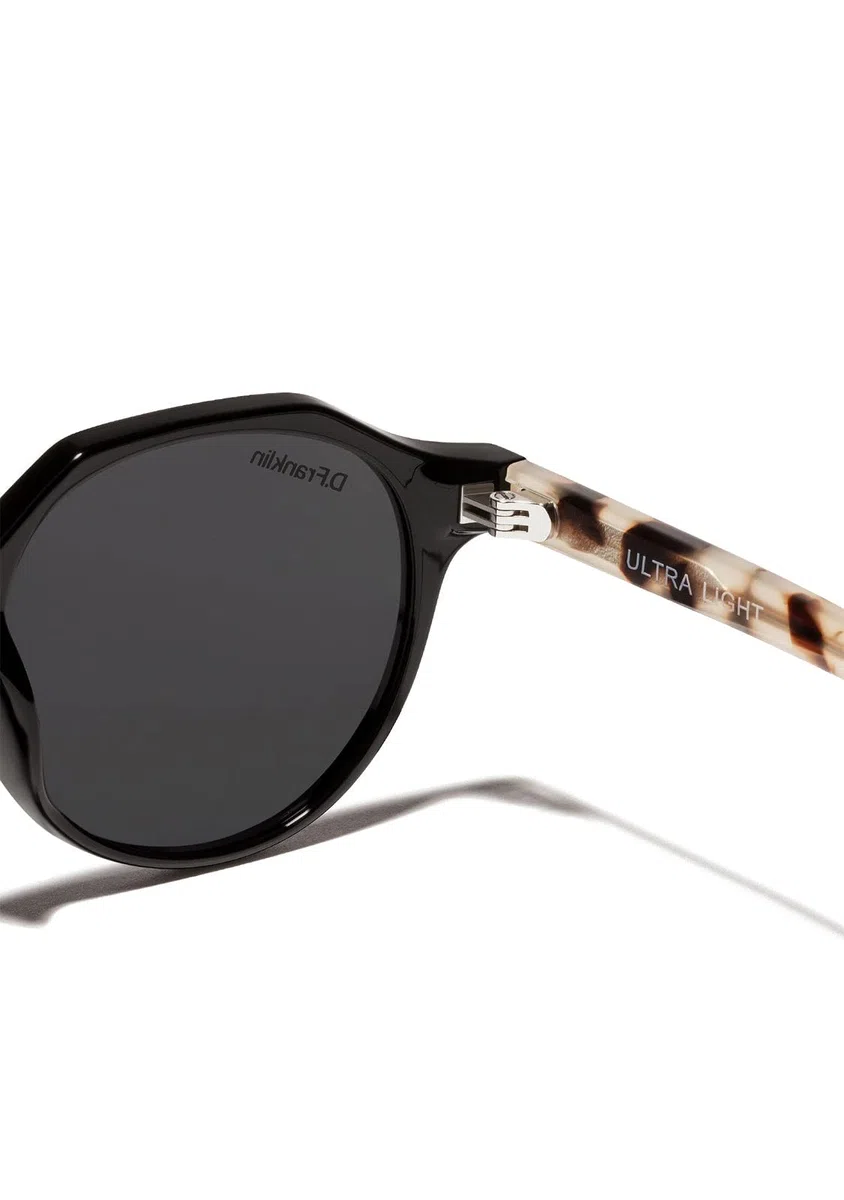 D.Franklin Occhiali da sole - Unisex - Con lenti protettive UV - Modello ultra light s - Ottagonali - Per uomo e donna - Sunglasses