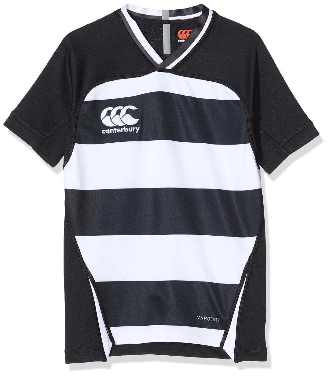 Canterbury Ragazzi Junior Maglia da Rugby Vapodri Evader Hooped