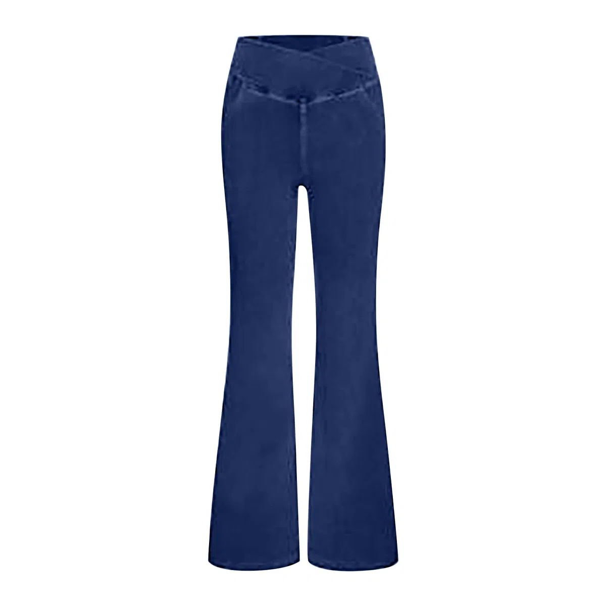 Pantaloni di Jeans Per Incinta Vita Alta Dimagrante Borse Denim Fitness Pantaloni A Zampa Per Le Donne Elastici Stretti Stretti Sportivi Yoga Capispalla Casual Pantaloni corti Jeans Uomo