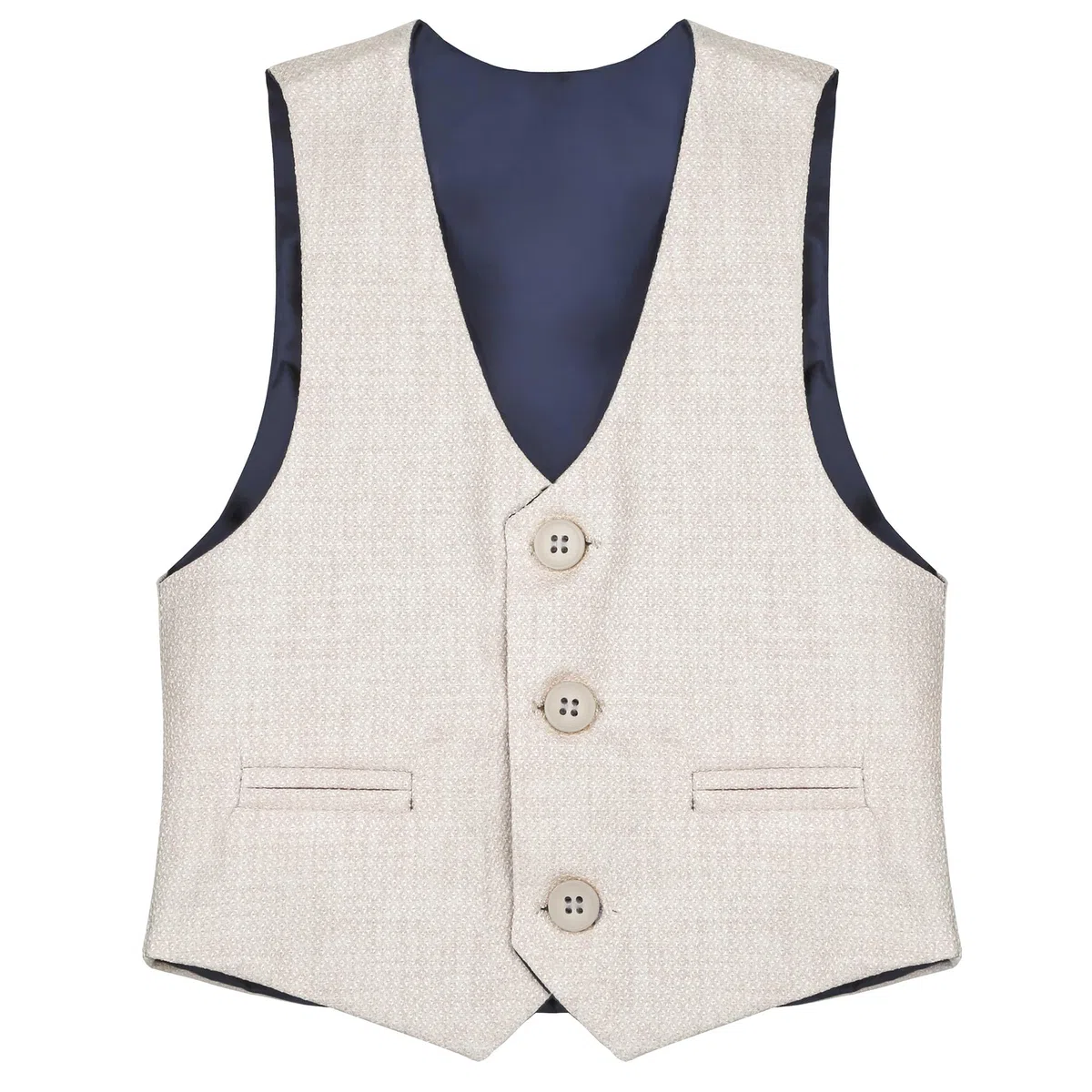 Lilax Completo Formale da Bambino, 4 Pezzi, Gilet, Pantaloni e Cravatta