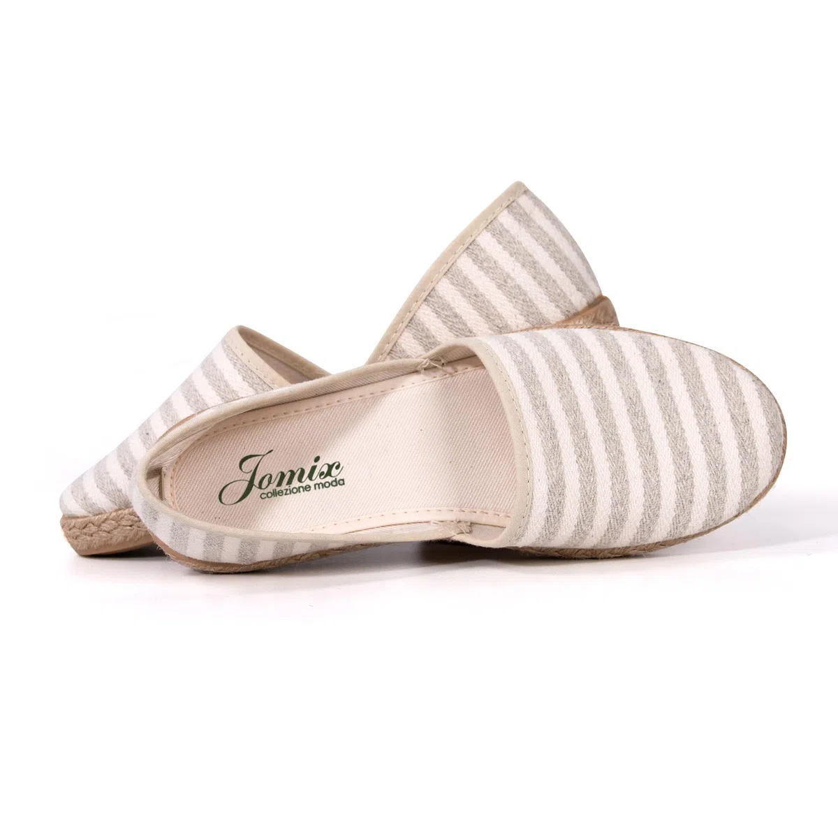 JOMIX Espadrillas Donna Estive Scarpe Comode in Tela Traspirante Senza Lacci Slip On Leggere per Mare e Tempo Libero