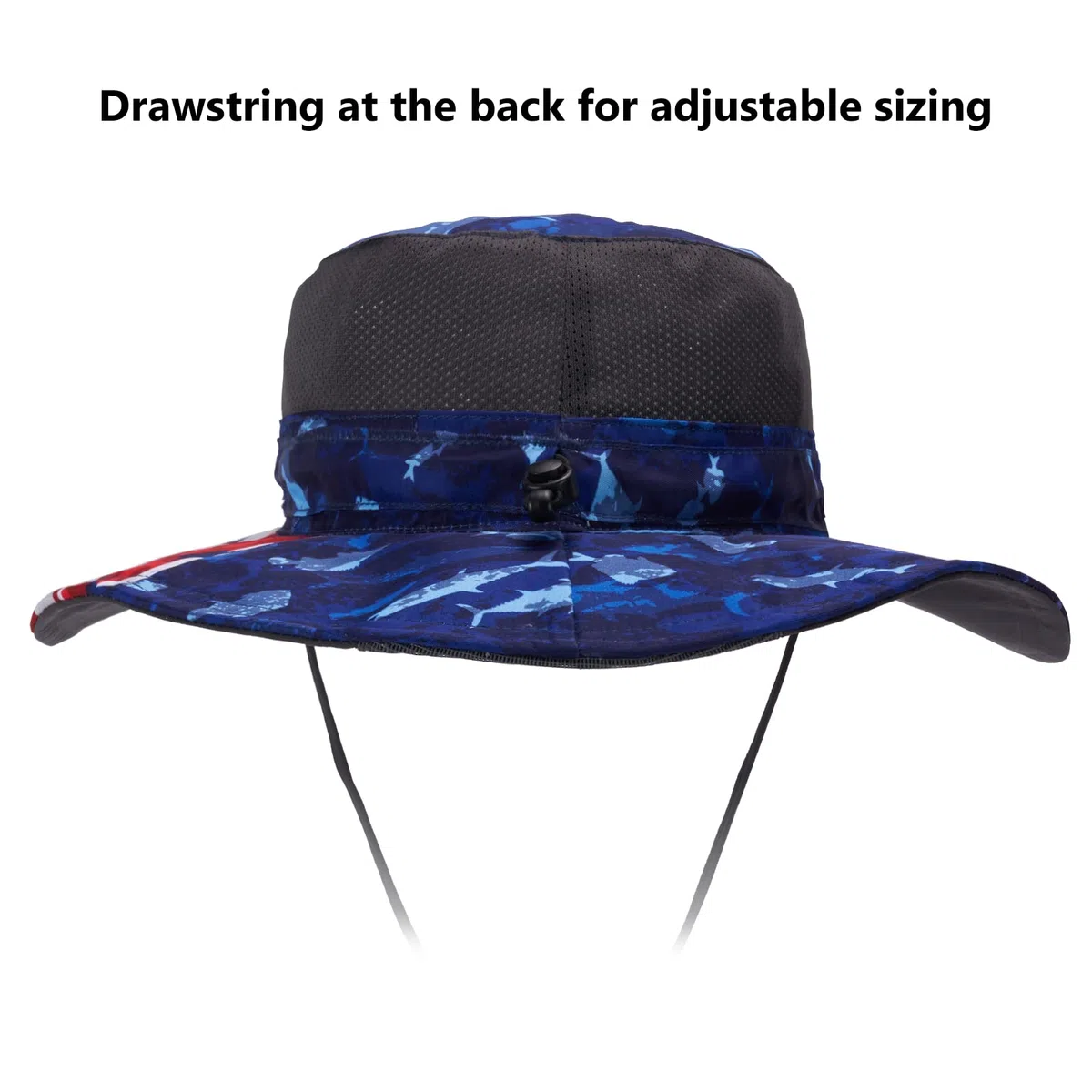 Bassdash Cappello da Pesca Cappello da Pescatore Unisex Tessuto Morbido Cappello da Pesca Impermeabile con Patta Staccabile
