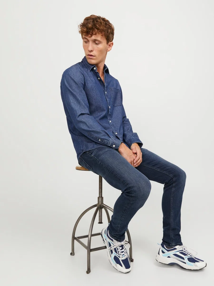 JACK & JONES Slim Fit Jeans Jjiglenn JJICON JJ 057 50SPS Noos Slim Fit Jeans