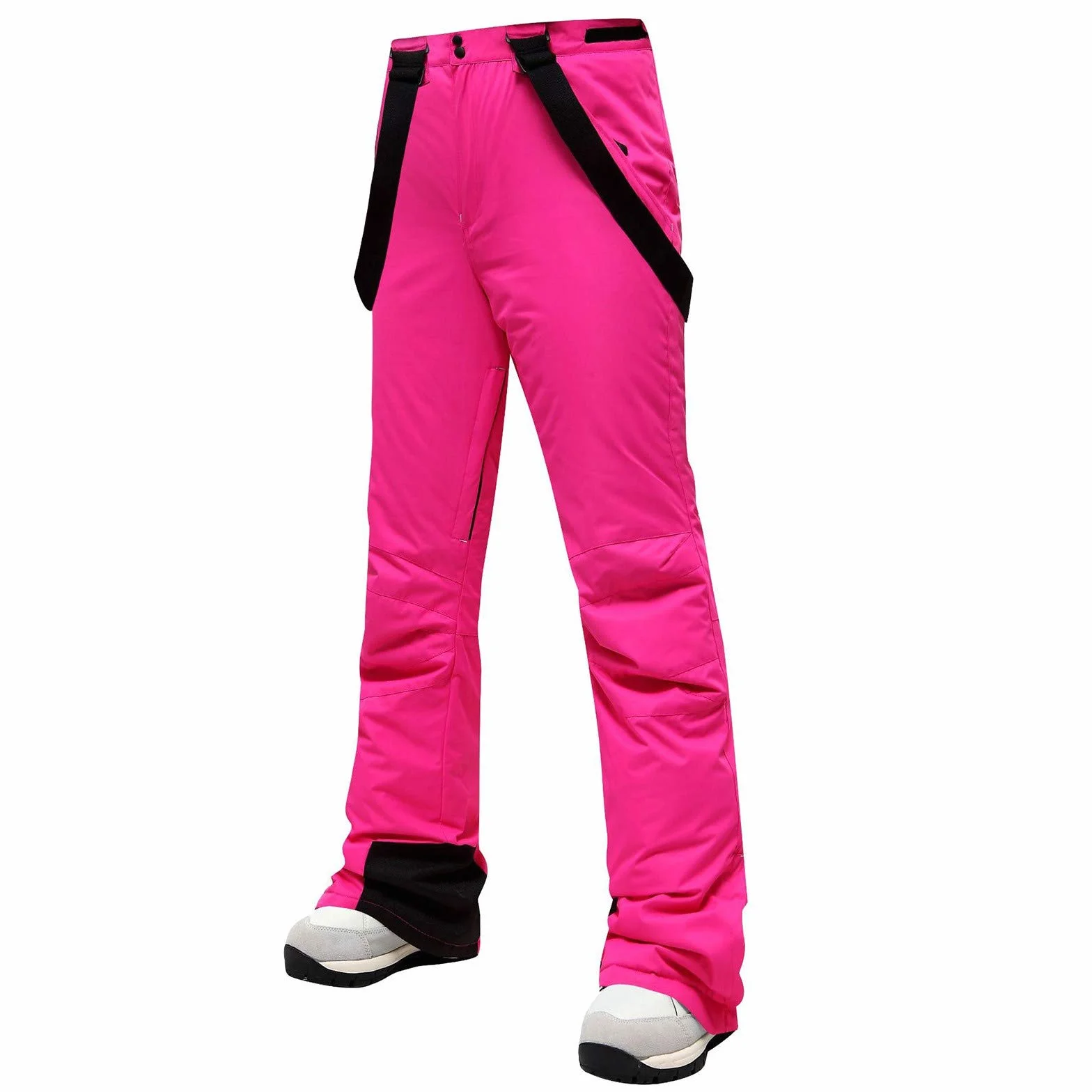 Pantaloni da sci da donna, antivento, impermeabili, per escursioni termiche, con elefante