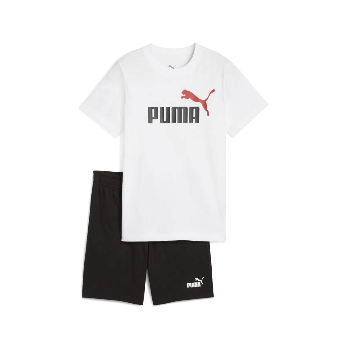 PUMA Ess 2 Color No. 1 Logo Tee And Shorts Set B Abiti lavorati a maglia Bambini e ragazzi (Pacco da 1)