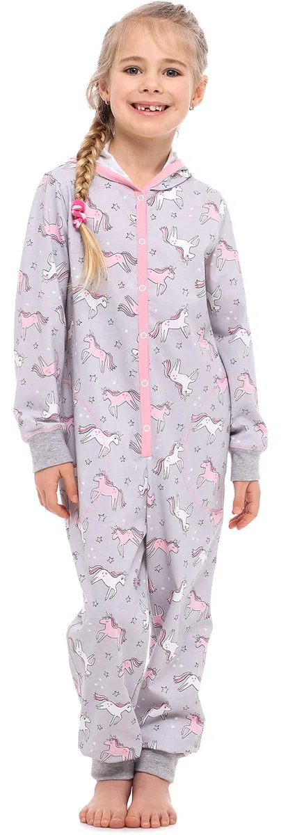 Merry Style Pigiama Intero con Cappuccio Bambina e Ragazza MS10-223