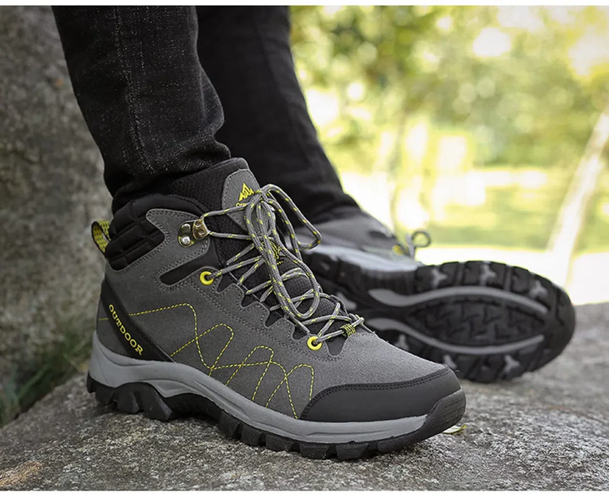 Scarpe da Escursionismo da Uomo Scarpe da Trekking Impermeabili Antiscivolo Scarpe da Trekking Leggere da Esterno