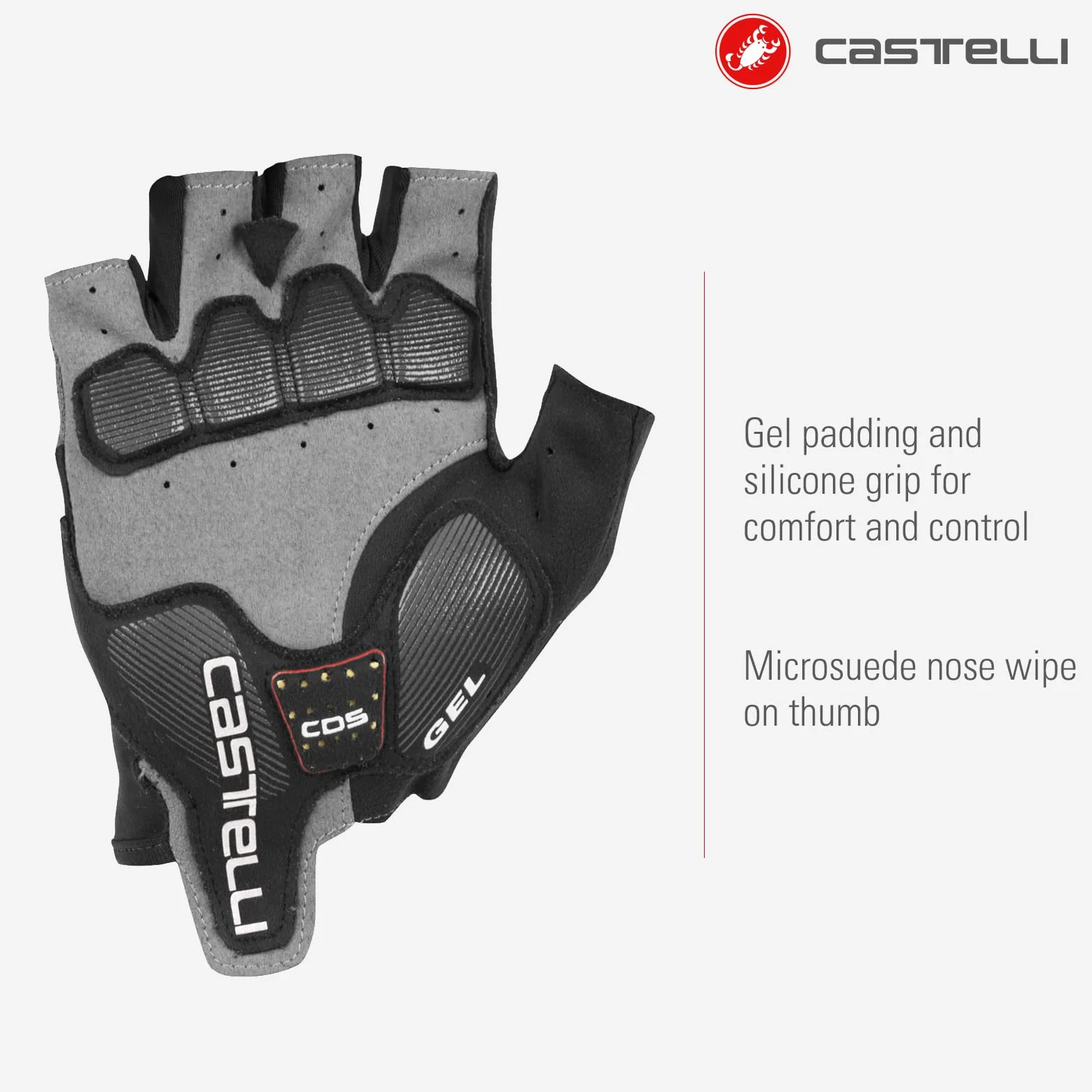 Castelli Arenberg Gel 2 - Guanti da Ciclismo Unisex Adulto