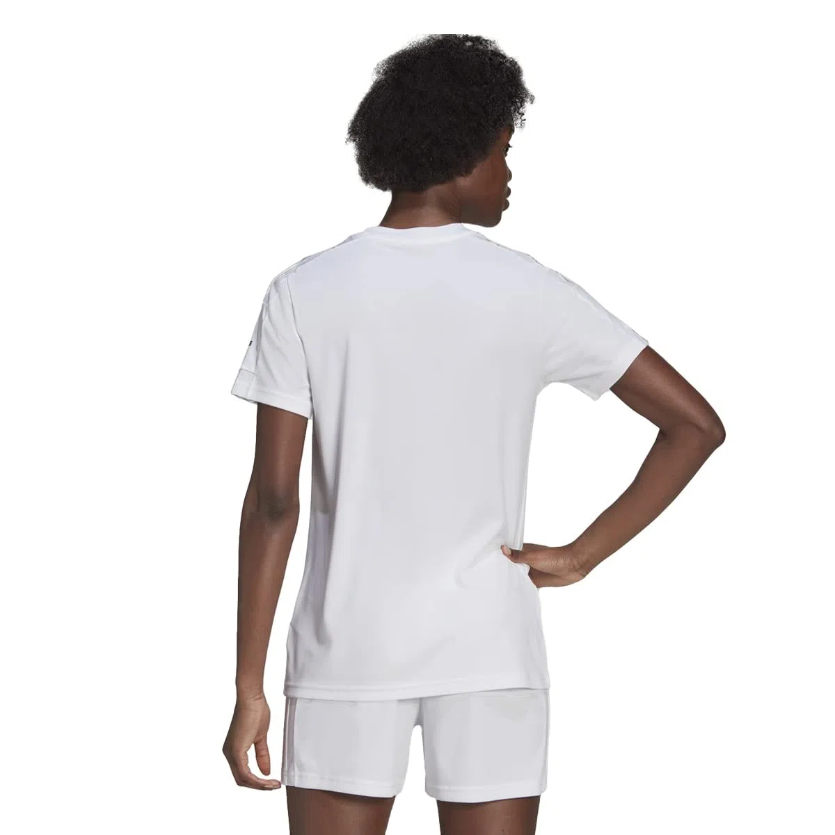 adidas Donna Squadra 21 Jersey, White / White / Black, L