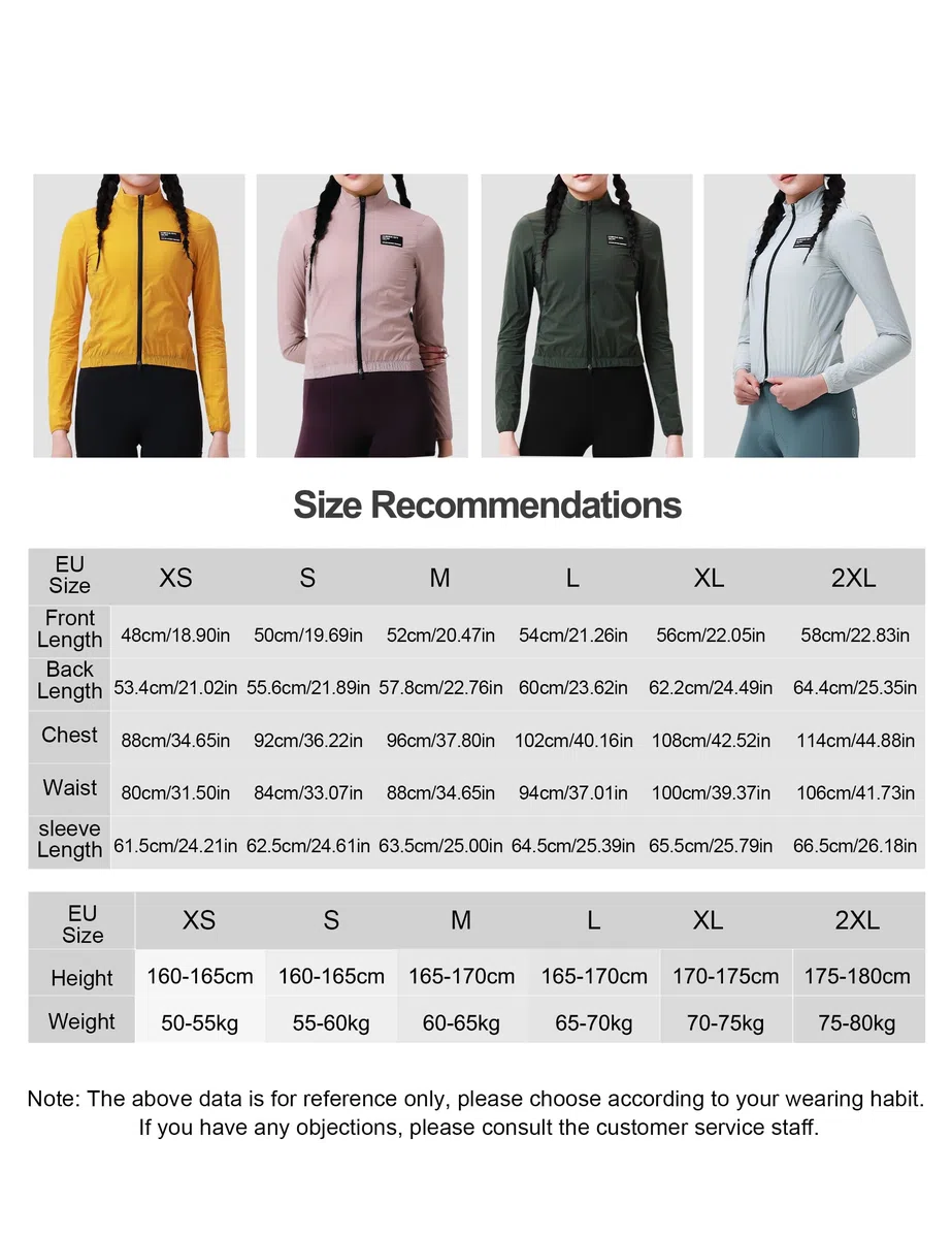 INBIKE Giacca Antivento Ciclismo Donna Giacca Sportivo Traspirante Leggero Anti-UV 50+ Giacca Corsa da Donna per Bici Running Corsa Trekking e Vita Quotidiana
