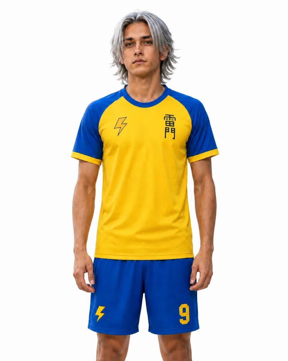 Kit Calcio INA11, Blaze, Frost. Abbigliamento Cosplay Fan Anime Cartone animato Giapponese ispirato a personaggio, serie