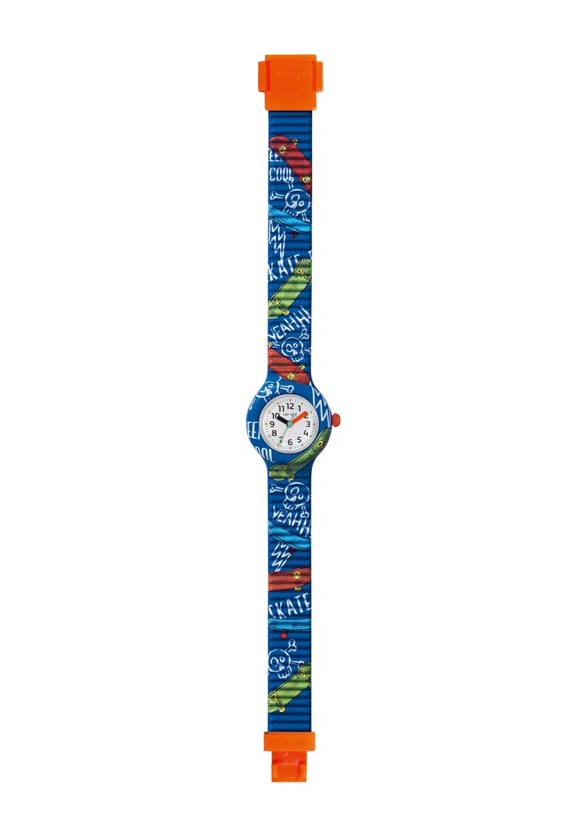 HIP HOP, Collezione Kids Fun, Orologio Bambini con Cinturino Intercambiabile in Morbido Silicone, Pratica Chiusura, Cassa 28 mm, Idee Regalo Bambini