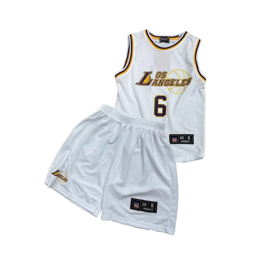Maglia da basket 2 pezzi, da basket senza maniche, maglietta + pantaloncini, tute da pallacanestro bambino dai 4 ai 14 anni