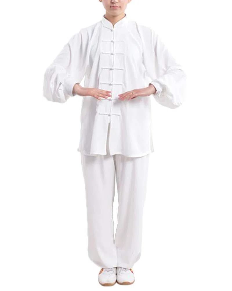 Uniforme Tradizionale Pankou Cinese Cotone E Lino Tai Chi Uniformi Kung Fu Abbigliamento Unisex