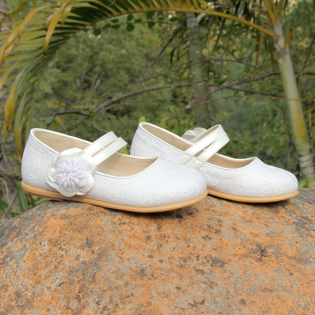 EIGHT KM Scarpe da Bambina Piccola Mary Jane Principessa da Sposa Ballerine EKM7063