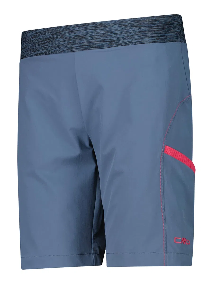 CMP Bermuda da trekking da donna con funzione Dry-Function, leggero, elastico e ad asciugatura rapida, con funzione Dry-Function. Vita comoda e tasche laterali, ideale per esterni.