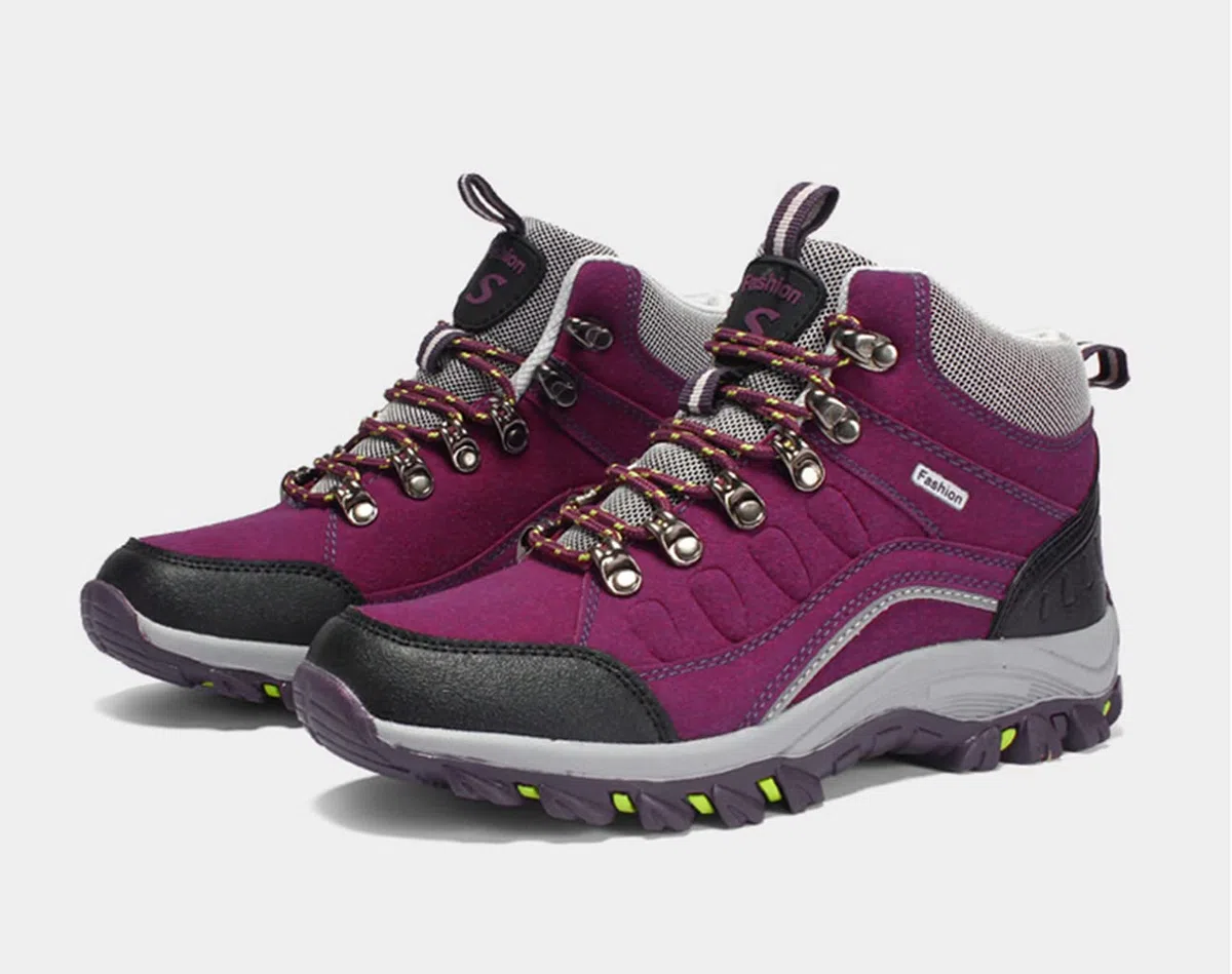 Scarpe da Trekking da Donna Scarpe da Trekking da Arrampicata Antiscivolo Impermeabili Stivaletti da Esterno Scarpe da Trekking