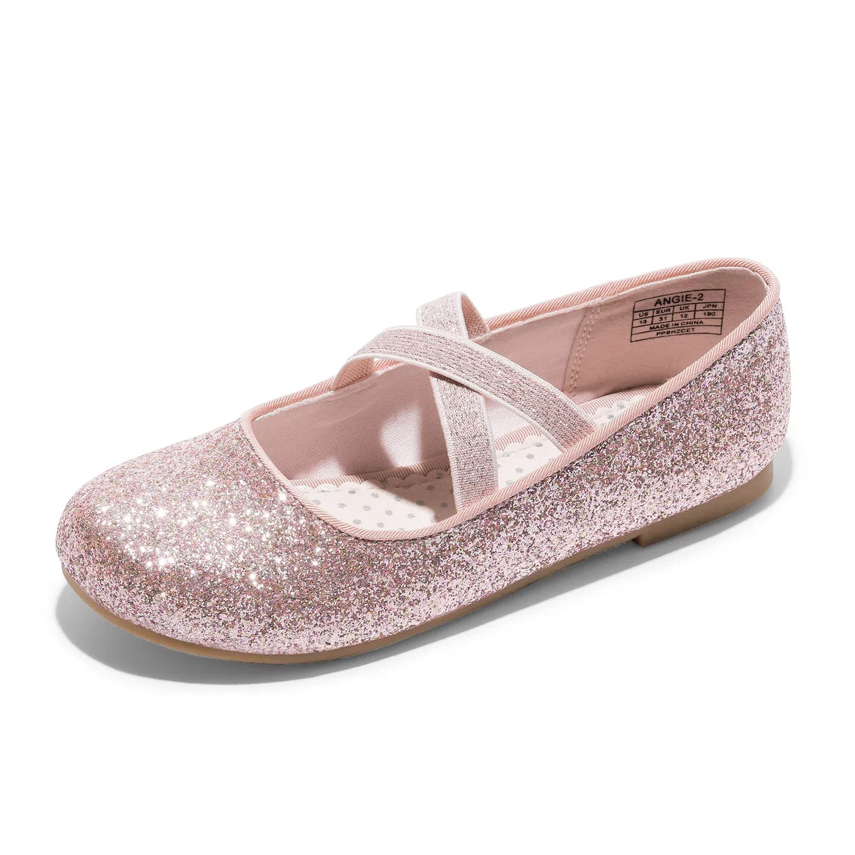 Dream Pairs Bambini Ballerine Ragazze Mary Jane Scarpe Piatte Elegante Principessa Feste Ballerina Infilare Angie-2