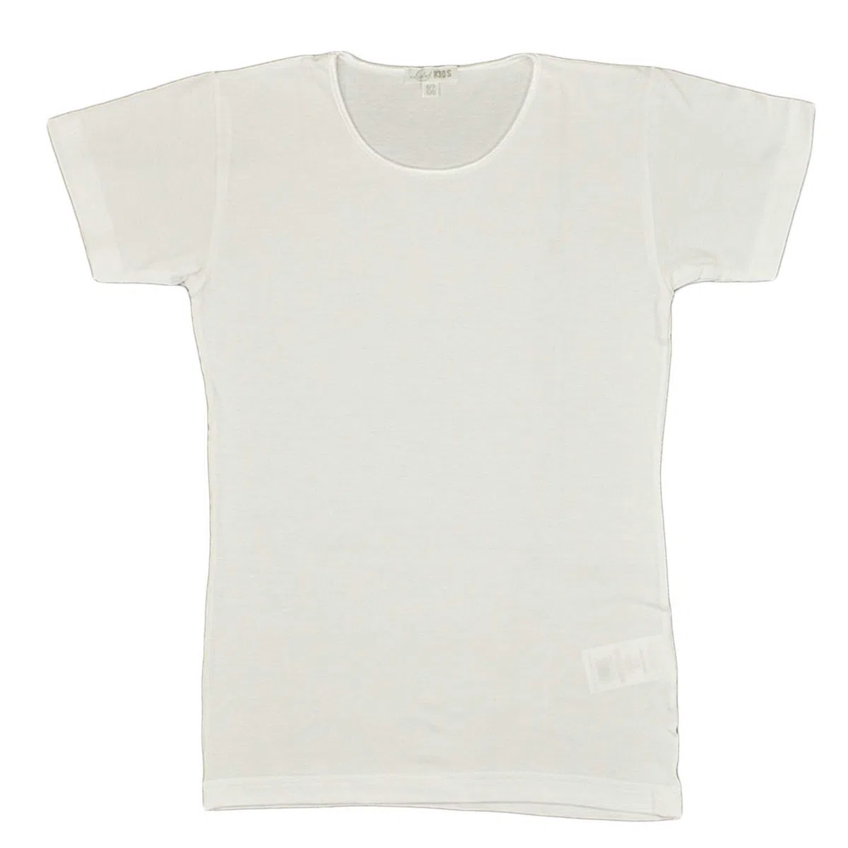 6 Paia di Maglie Intime Bimba Modello Canotta o Tshirt in Puro Cotone 100% con Cuciture morbide e Tessuto Resistente ai lavaggi da 2 a 14 Anni. Colore Bianco