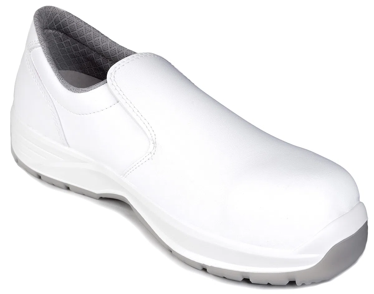 E-Chef Roma White, Scarpa Antinfortunistica da Cuoco, Scarpe da Cuoco - Scarpe da Cucina EN ISO 20345:2011 S2 SRC