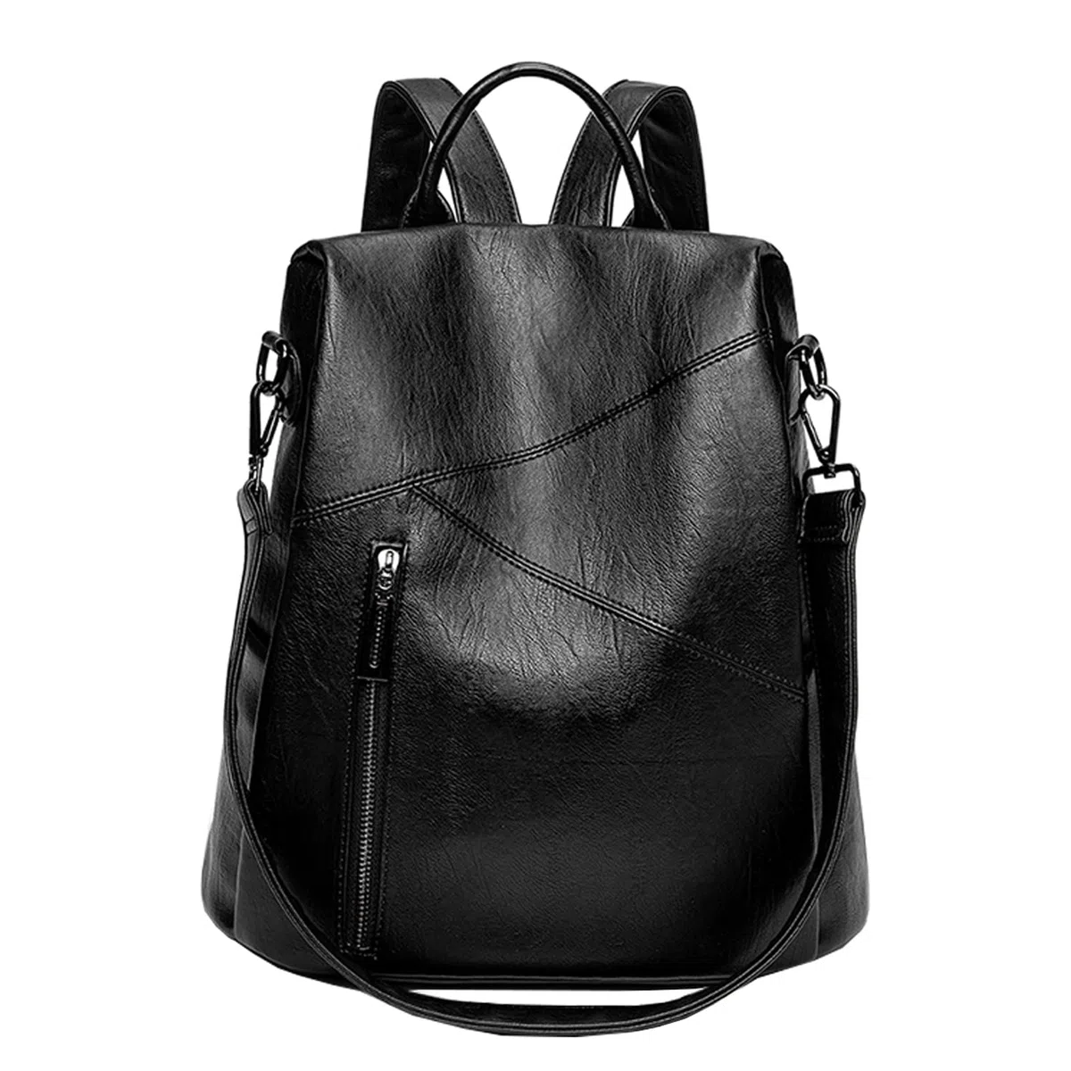 Donna Borse a zainetto in Pelle PU Zaino Da Donna Antifurto Zainetto Multifunzionale Borsa a tracolla per Uso Quotidiano e Viaggio