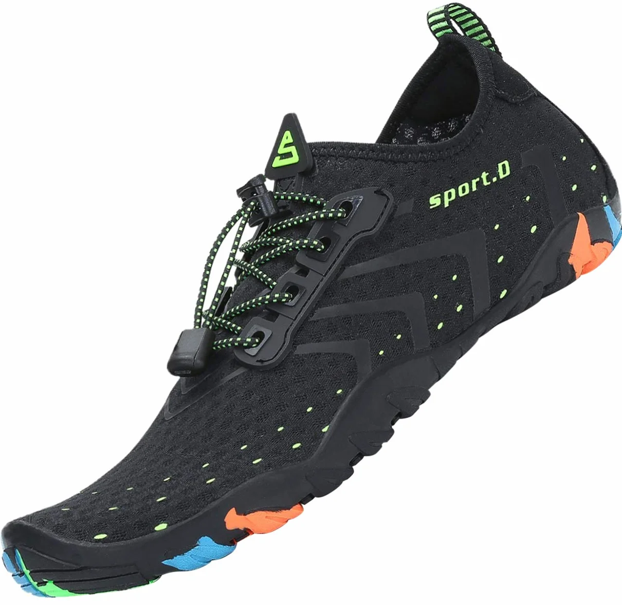SAGUARO Scarpe da Scoglio Uomo Donna - 7/9 Fori di Drenaggio Antiscivolo Asciugatura Rapida Gr.35-48