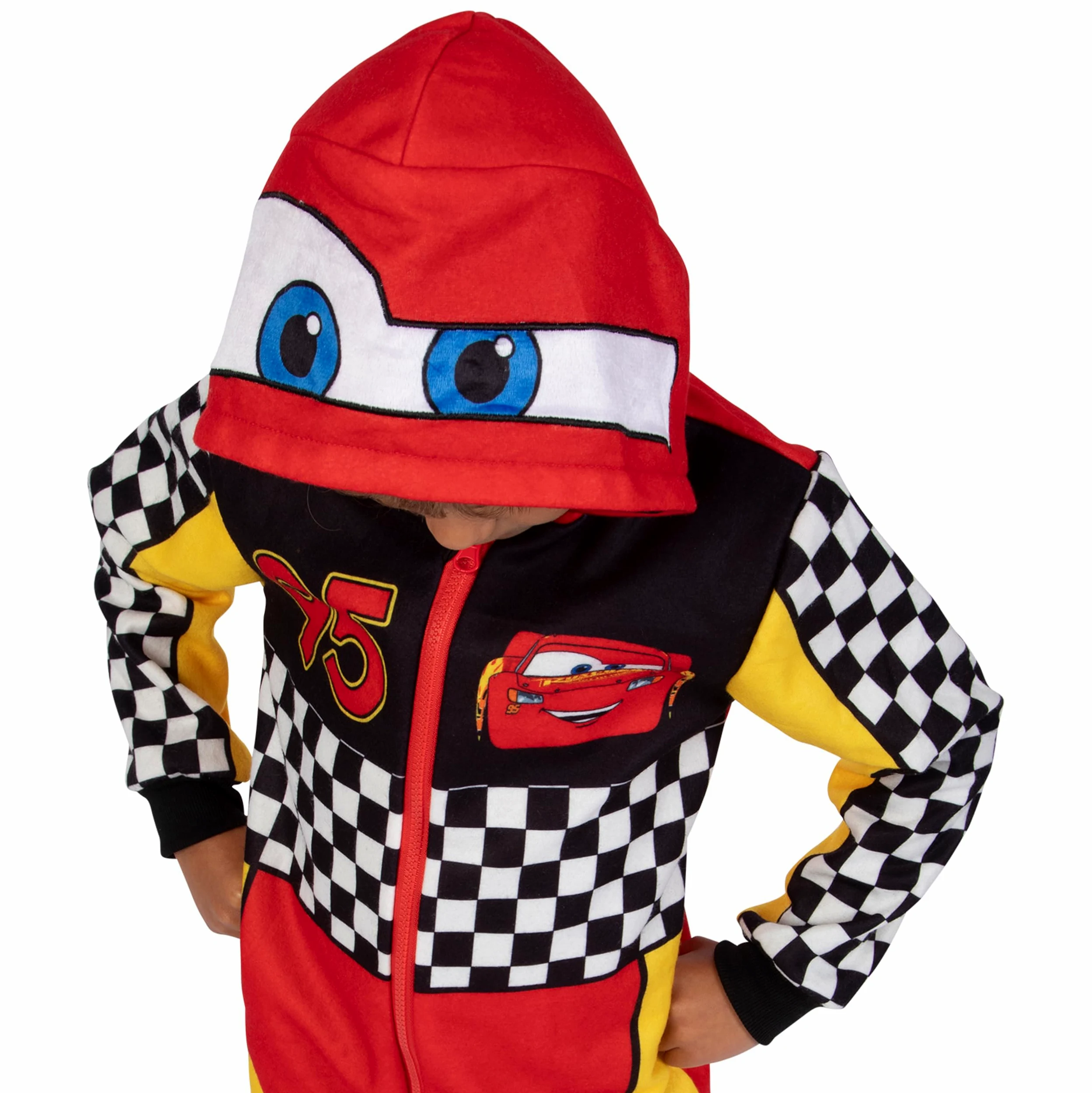 Disney Pigiama Cars | Saetta McQueen Bambini Pjs | Pigiama Intero Bambino | Pjs Pile Bambino | 18 Mesi E 8 Anni