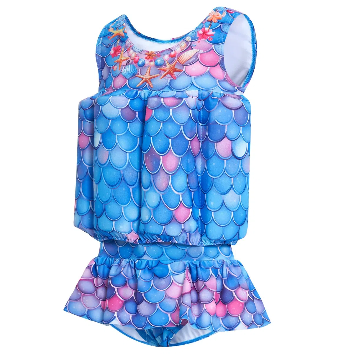 Costume da bagno intero per bambine con galleggiamento Costume da bagno intero per bambini Gilet da bagno Costume da bagno galleggiante