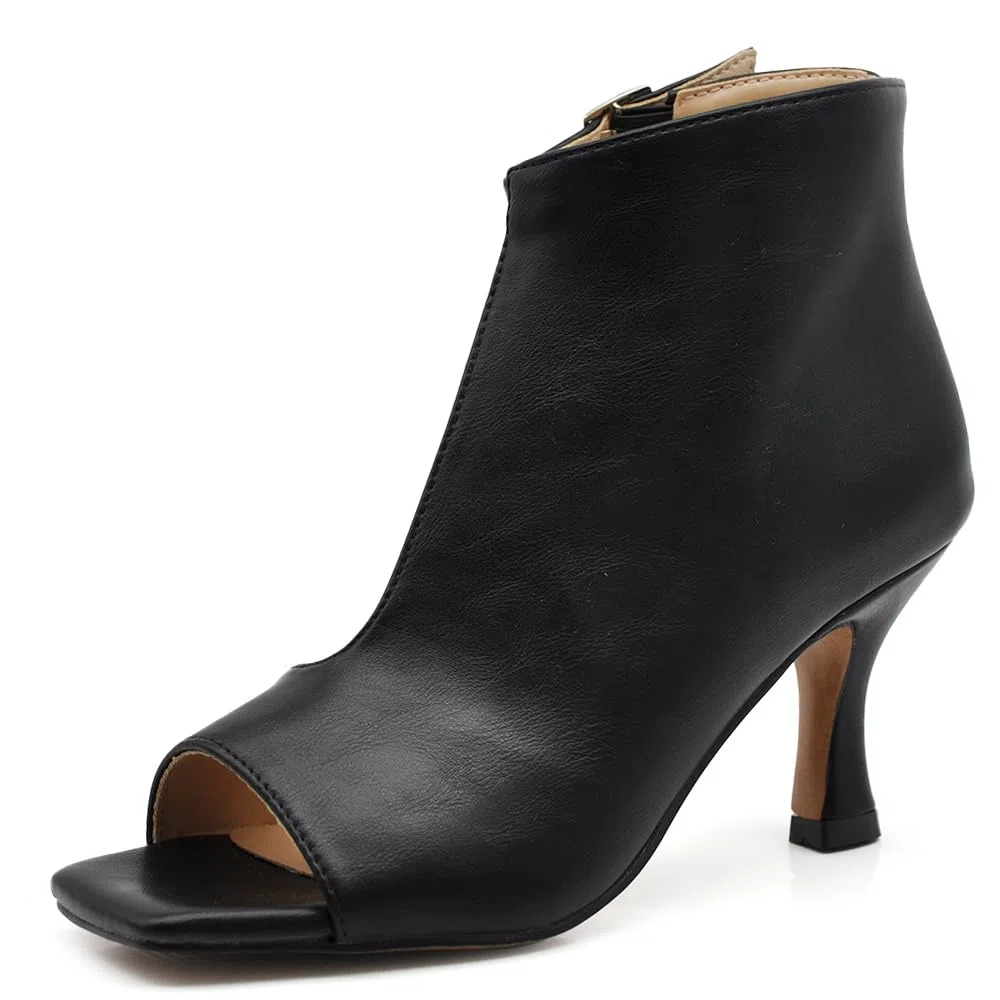 Stivaletti Scarpe da Donna Sandali A Tronchetti Spuntati da Sera Cerimonia Matrimonio Tacco A Spillo S1723
