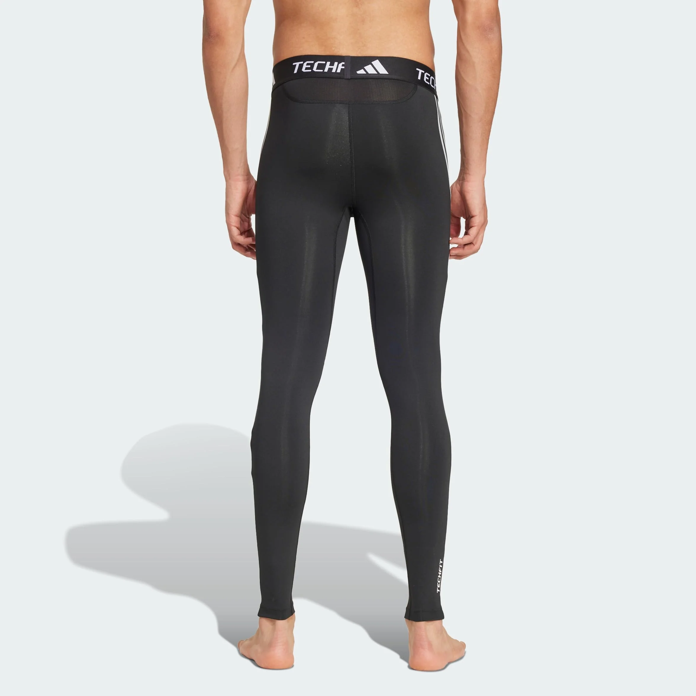 adidas Men Leggings Lunghi da Allenamento Techfit Compression
