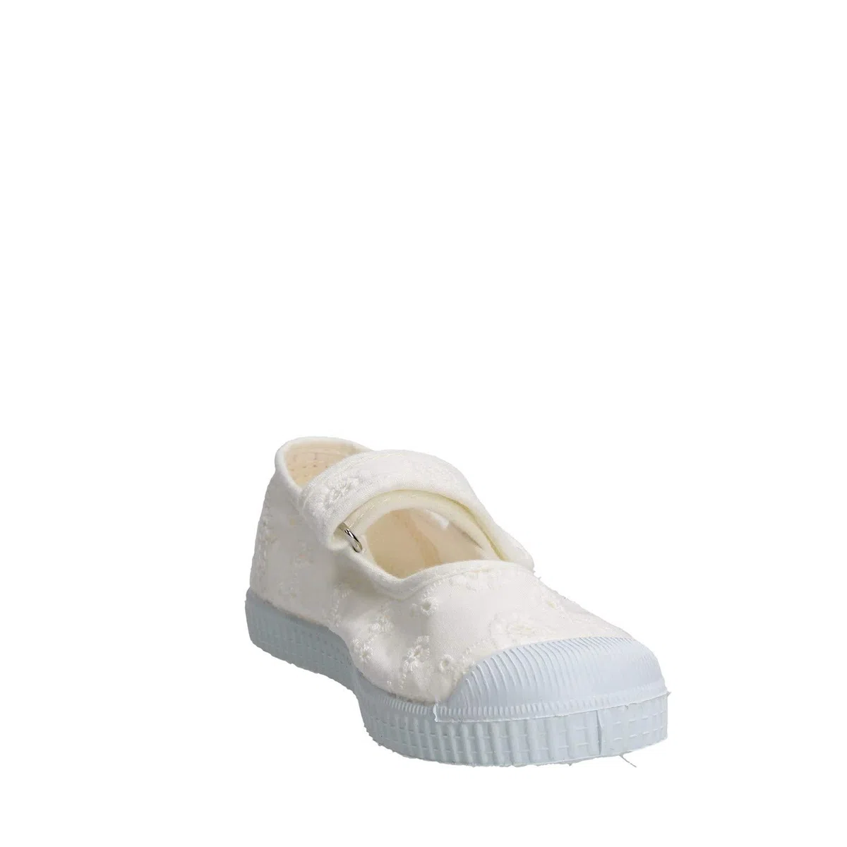 CIENTA 76998 Bianco Scarpe Bambina Ballerine Strappo Tessuto profumate