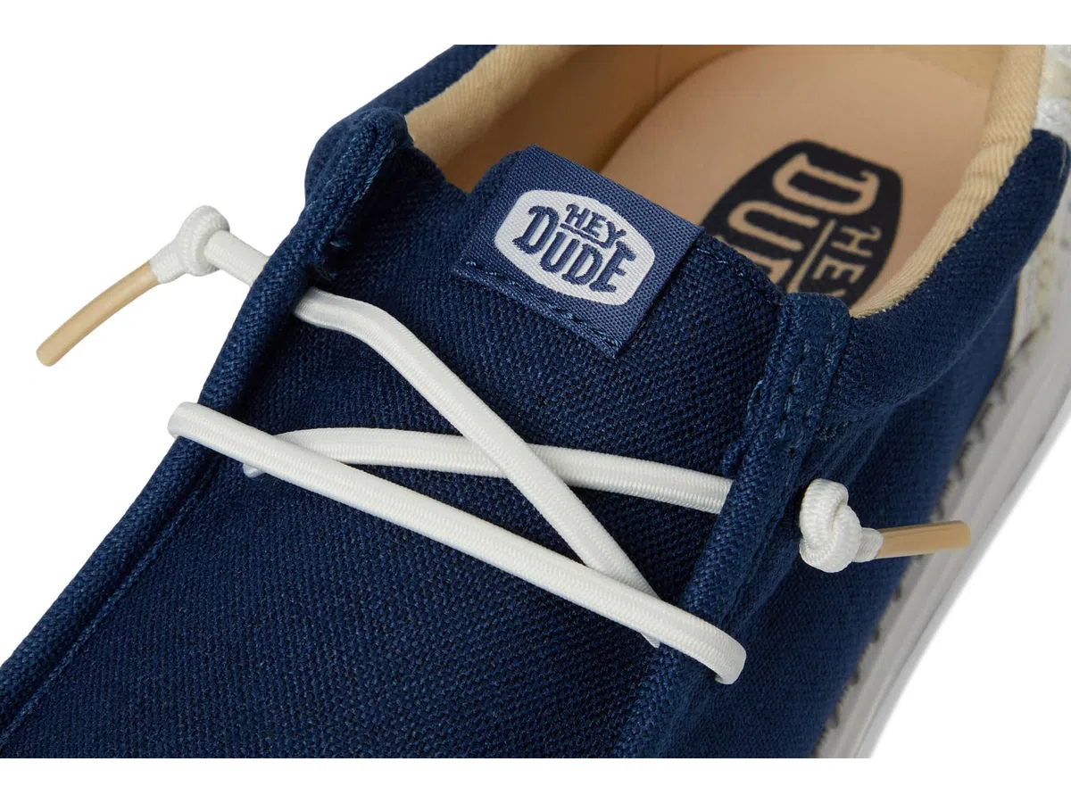 HEYDUDE Wally Summer Linen (Little Kid/Big Kid) MocassinoBambini e Ragazzi
