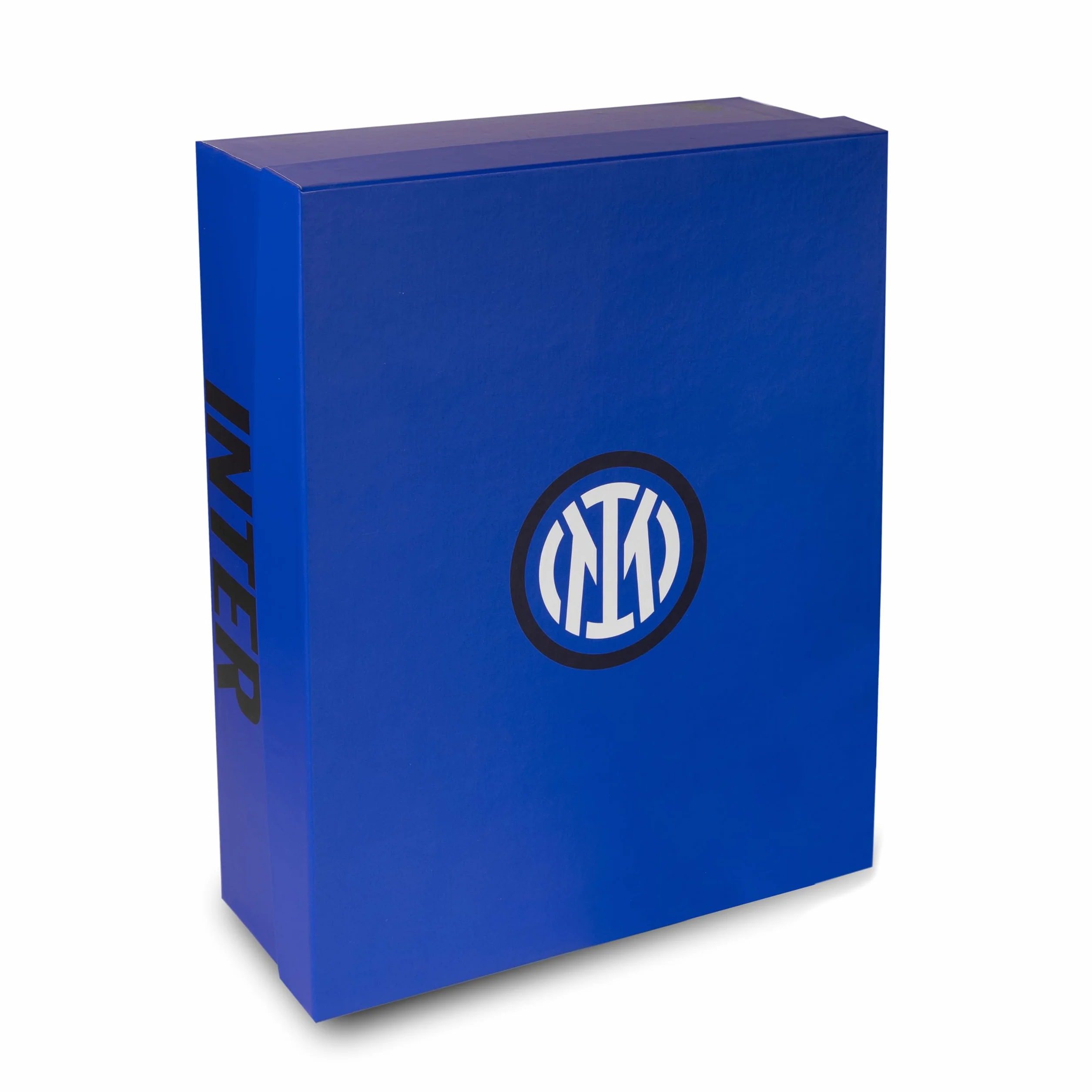 Inter, Accappatoio con Cappuccio, Accappatoio Bambini e Ragazzi, Unisex, In Spugna 380 gsm, 100% Cotone, Logo dell' Inter Lato Cuore