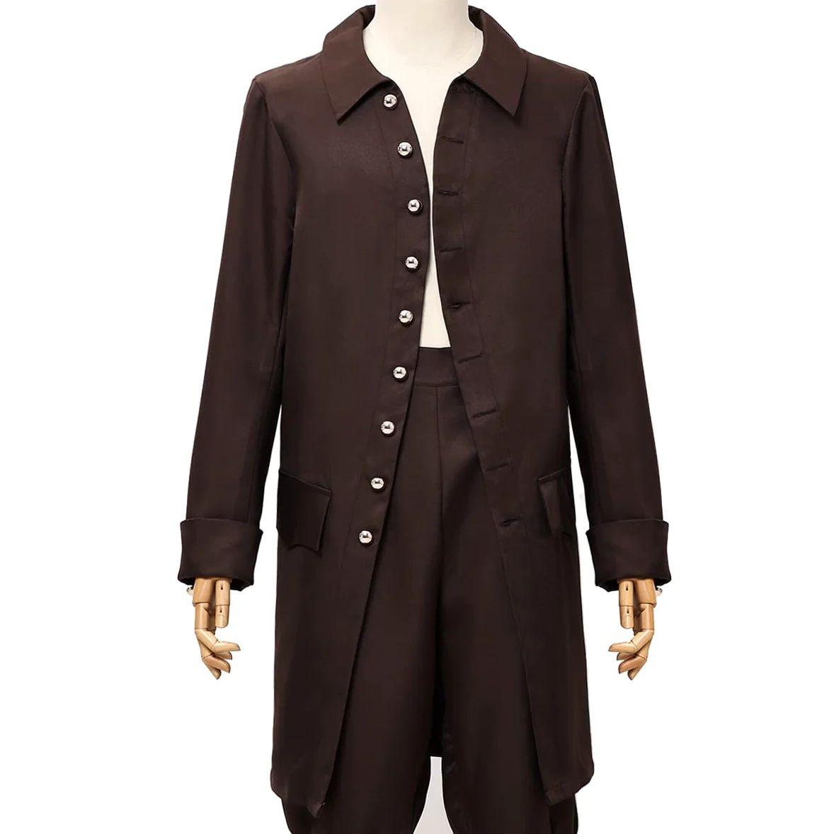 BLESSUME Colonial Men's Coat cappotto Uomo (Pacco da 1)