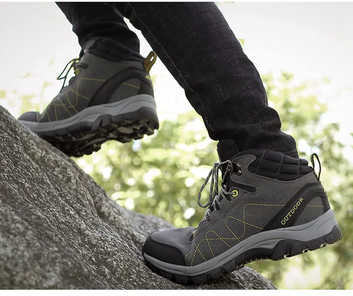 Scarpe da Escursionismo da Uomo Scarpe da Trekking Impermeabili Antiscivolo Scarpe da Trekking Leggere da Esterno