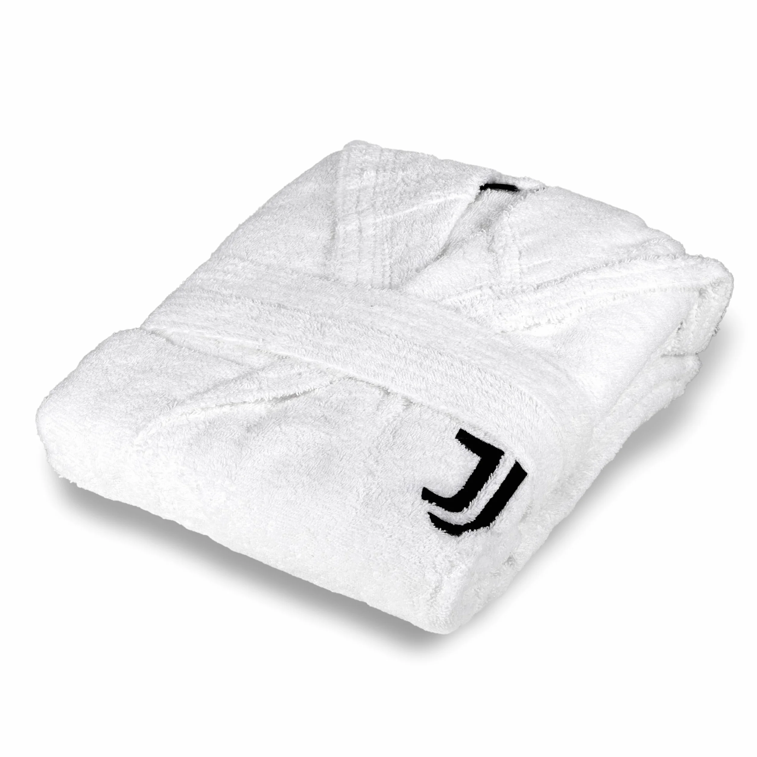 Juventus, Accappatoio con Cappuccio, Accappatoio Bambini e Ragazzi, Unisex, In Spugna 380 gsm, 100% Cotone, Logo del Juventus Lato Cuore