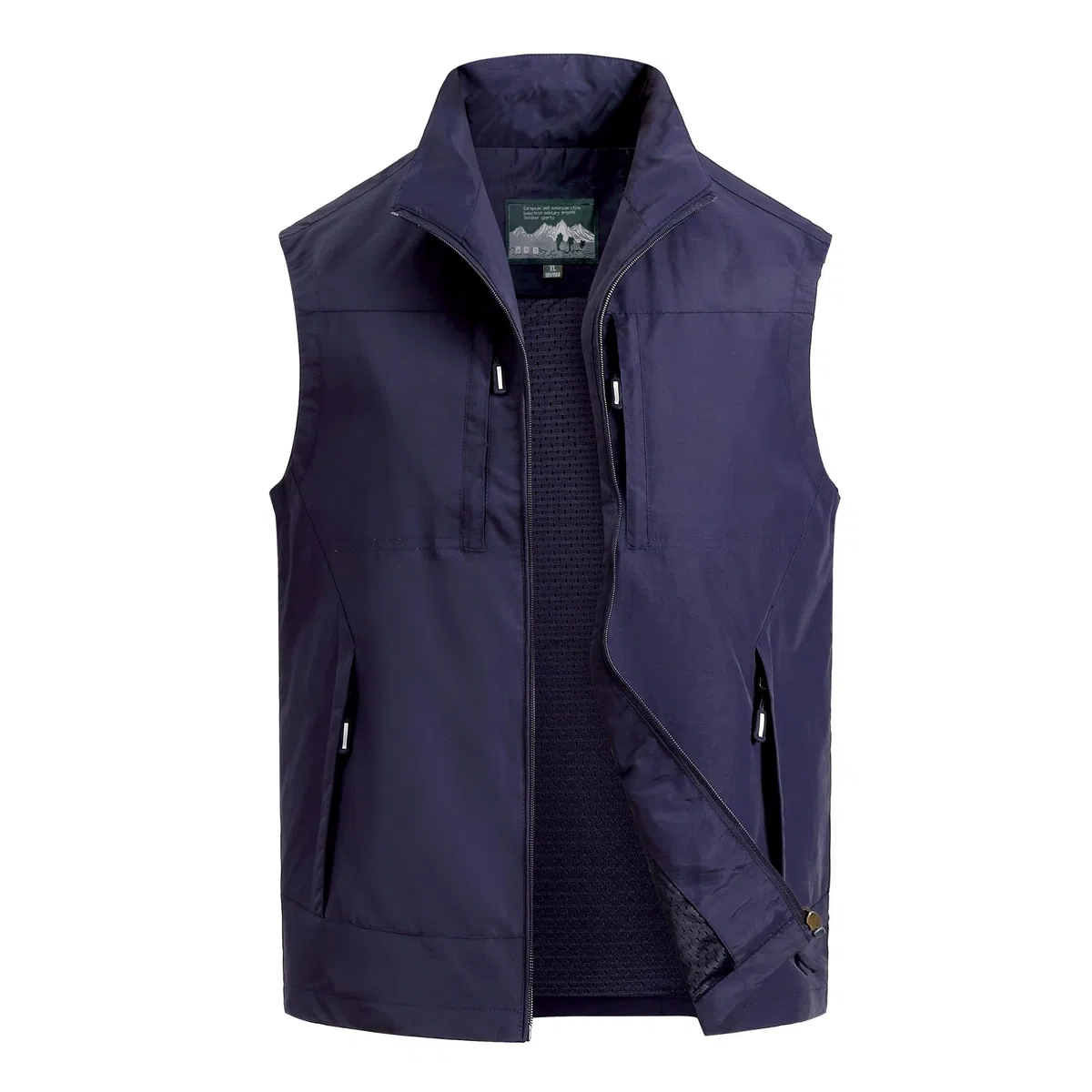Gilet da Uomo Casual All'aperto - Asciugatura Rapida Senza Maniche Multi-Tasca per Pesca, Caccia, Sport e Fotografi