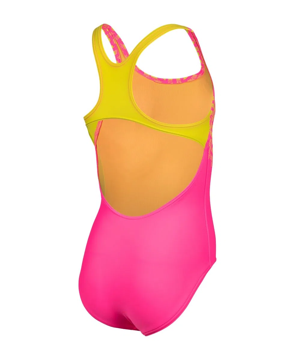 ARENA Girl's Kikko V Swimsuit Swim PRO Back Costume Intero Bambine e Ragazze (Pacco da 1)