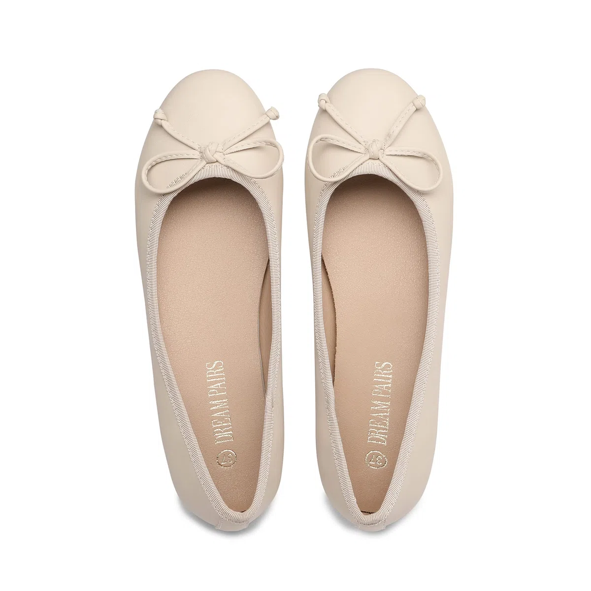 DREAM PAIRS Scarpe Basse da Balletto morbide e Confortevoli con Punta a Punta da Donna