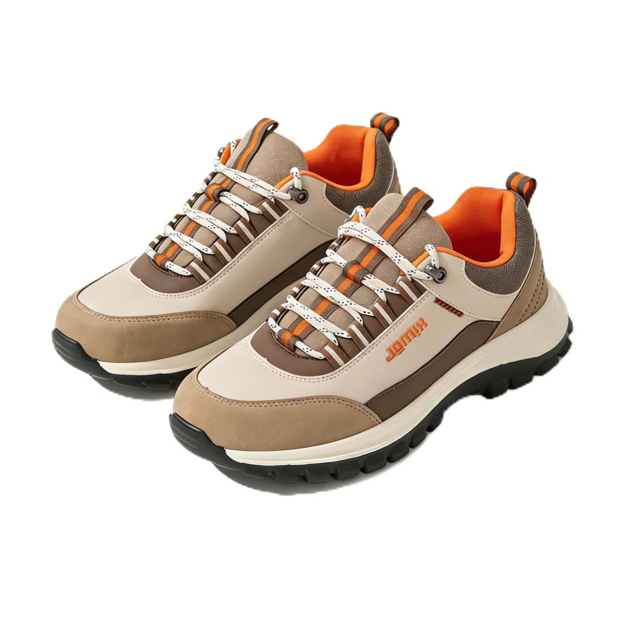 JOMIX Scarpe da Trekking Uomo con Lacci, Scarpe Sportive da Camminata Leggere Antiscivolo Traspiranti per Escursionismo Campeggio Esterno MOS255096