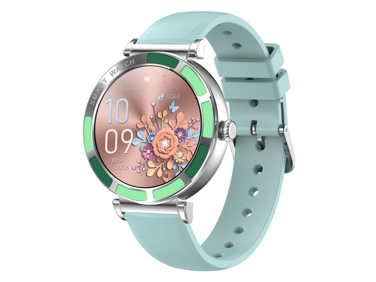 Trevi T-FIT 245 L Smartwatch con Funzione Chiamata Wireless, Display Full Touch 1.27", Monitoraggio Sonno, Passi, Frequenza Cardiaca, Esercizio Fisico, Notifiche Chiamate e Messaggi Social, Verde